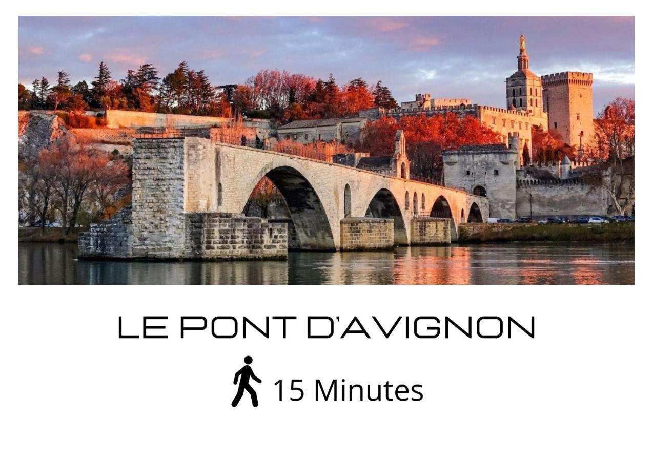 Charmant Studio Tres Bien Situe Aux Remparts Avignon Bagian luar foto